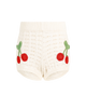 LA MER CROCHET SHORT IN CREAM