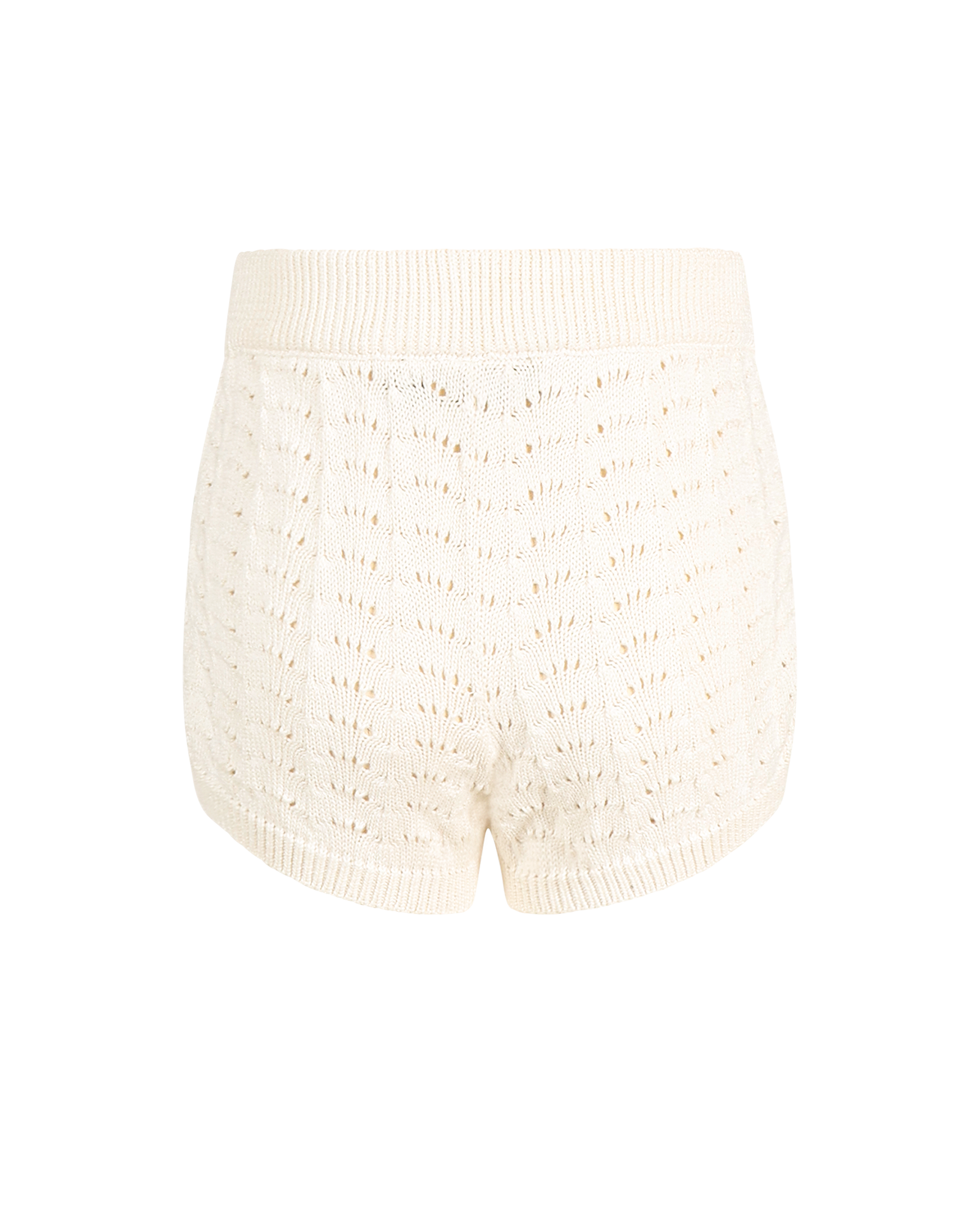 LA MER CROCHET SHORT IN CREAM
