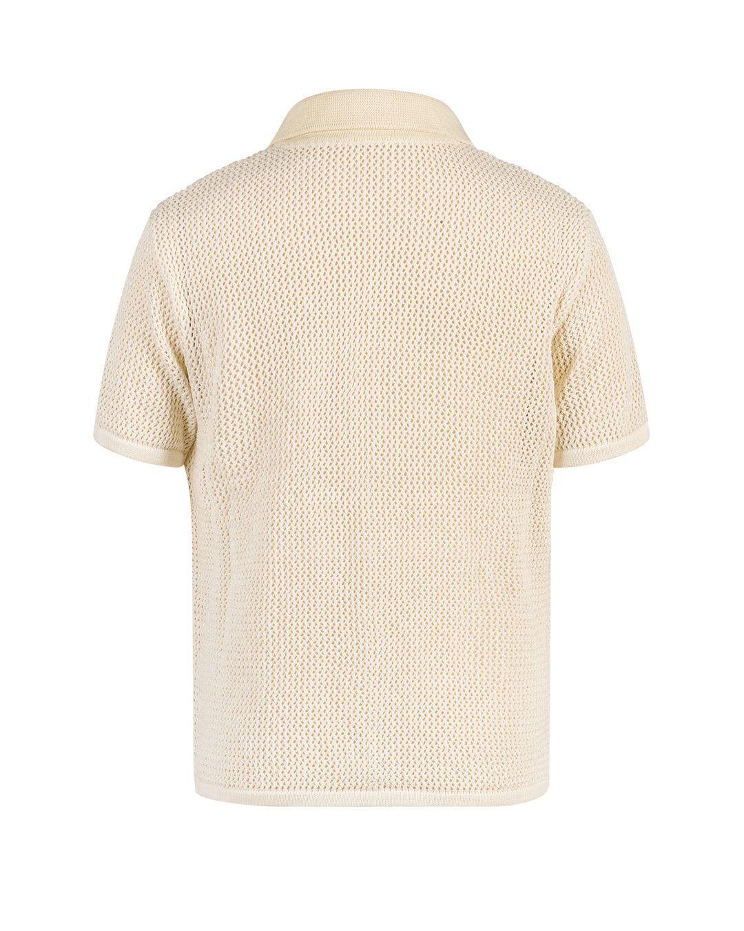 ON VACAY SHORT SLEEVE CROCHET SHIRT