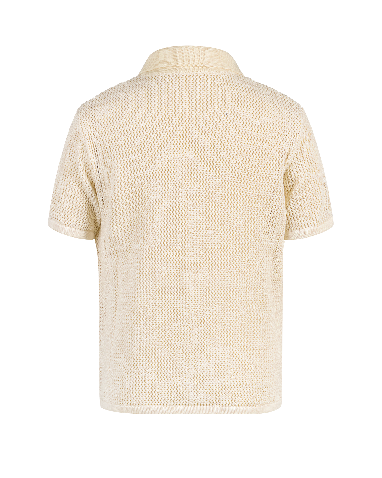 ON VACAY SHORT SLEEVE CROCHET SHIRT