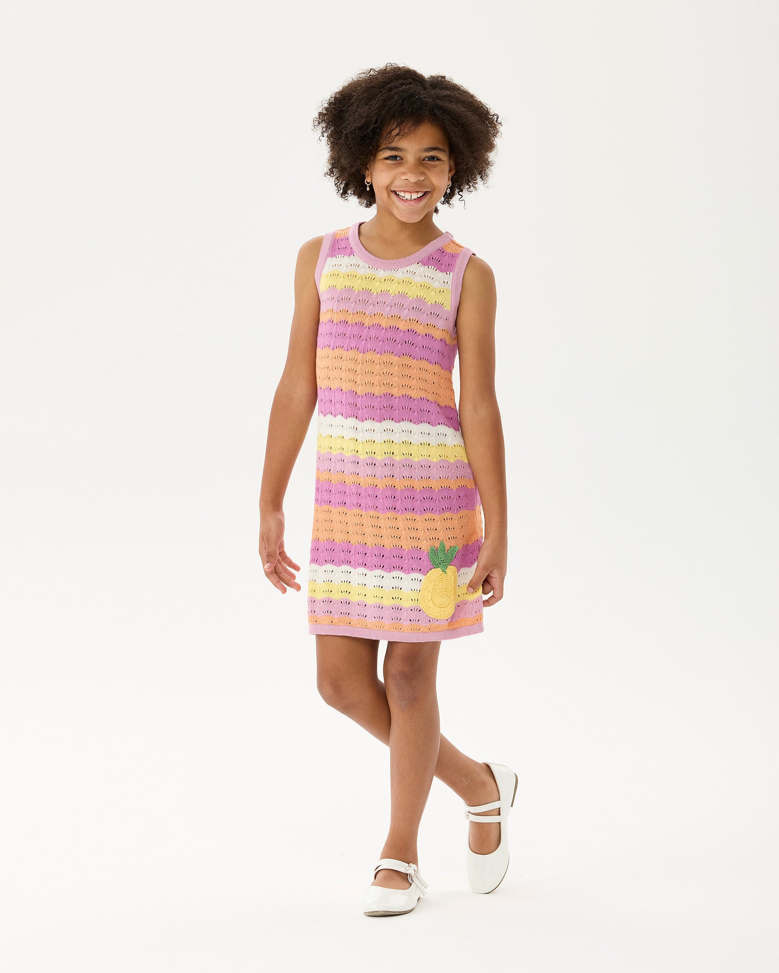 POPSICLE STRIPE CROCHET DRESS | Rock Your Baby