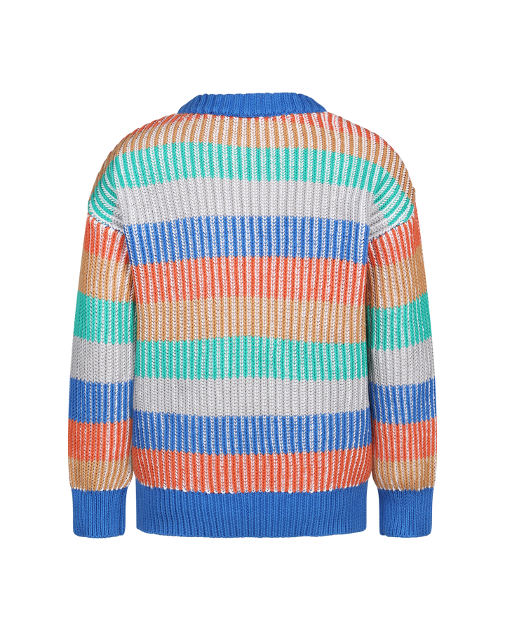 HAPPY CAMPER STRIPE MICAH SWEATER