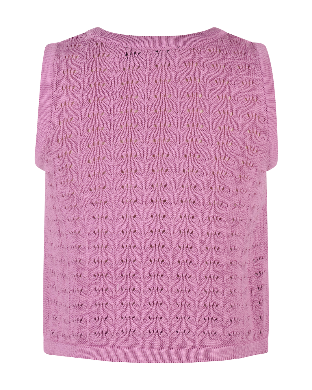 LA MER CROCHET TANK IN PINK