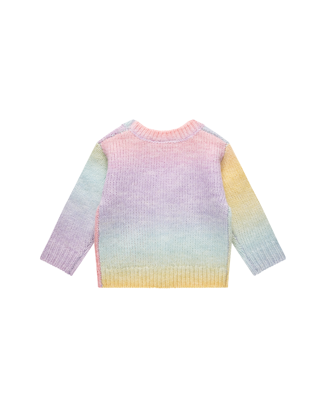 RAINBOW OMBRE BABY AUDREY CARDIGAN