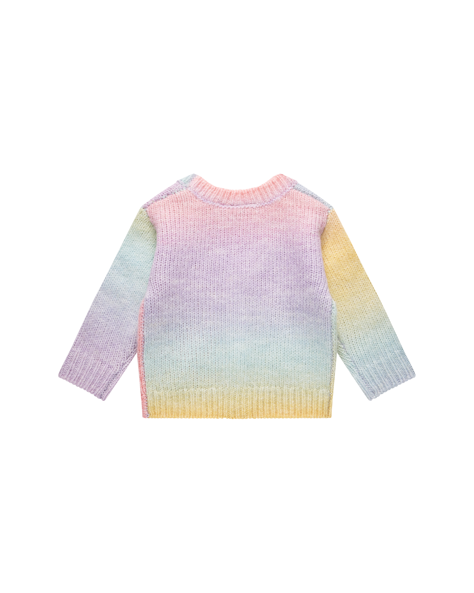 RAINBOW OMBRE BABY AUDREY CARDIGAN