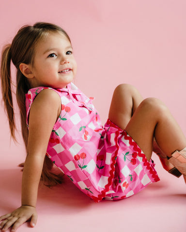 GINGHAM MARY SHORT & TOP SET