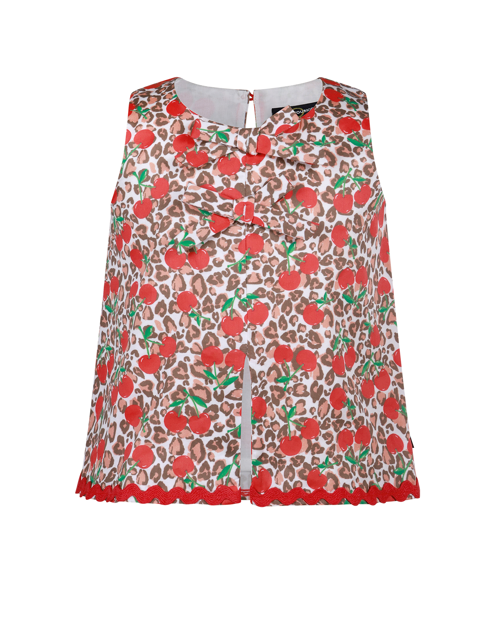 ANIMAL CHERRY MARY SHORT & TOP SET