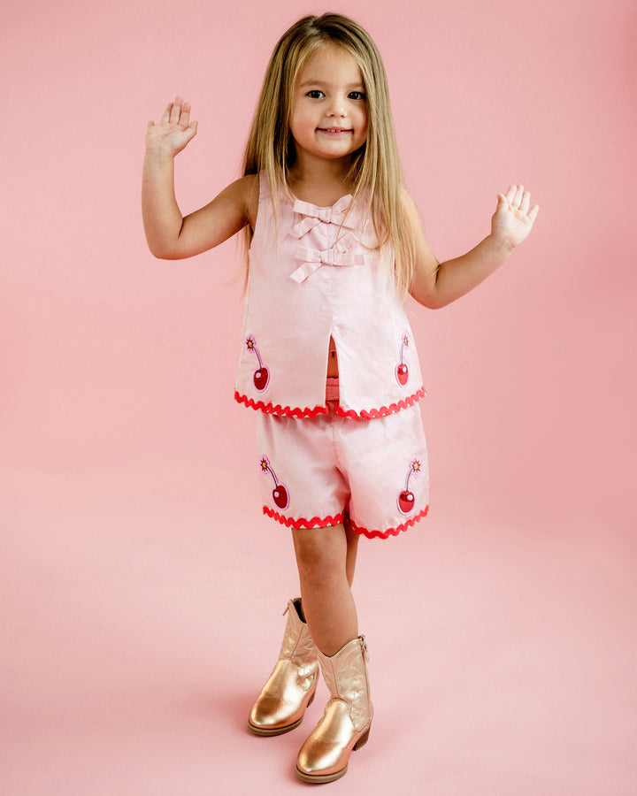 MY CHERRY PIE MARY SHORT &amp; TOP SET