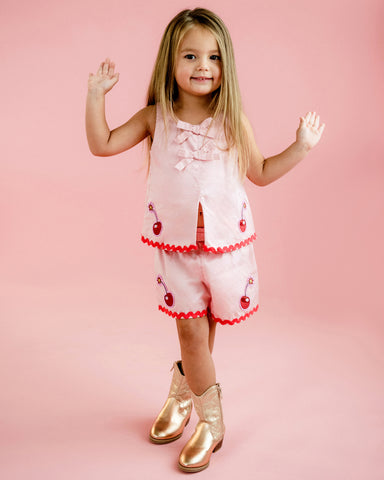 MY CHERRY PIE MARY SHORT & TOP SET