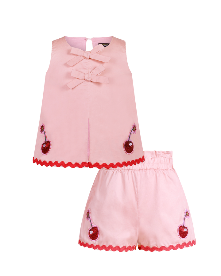MY CHERRY PIE MARY SHORT &amp; TOP SET