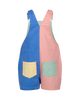 BLOCK PARTY DENIM OVERALL