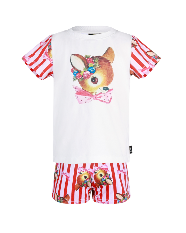 OH DEER SNOW CONE PIPPA PJ SLEEP SET | Rock Your Baby