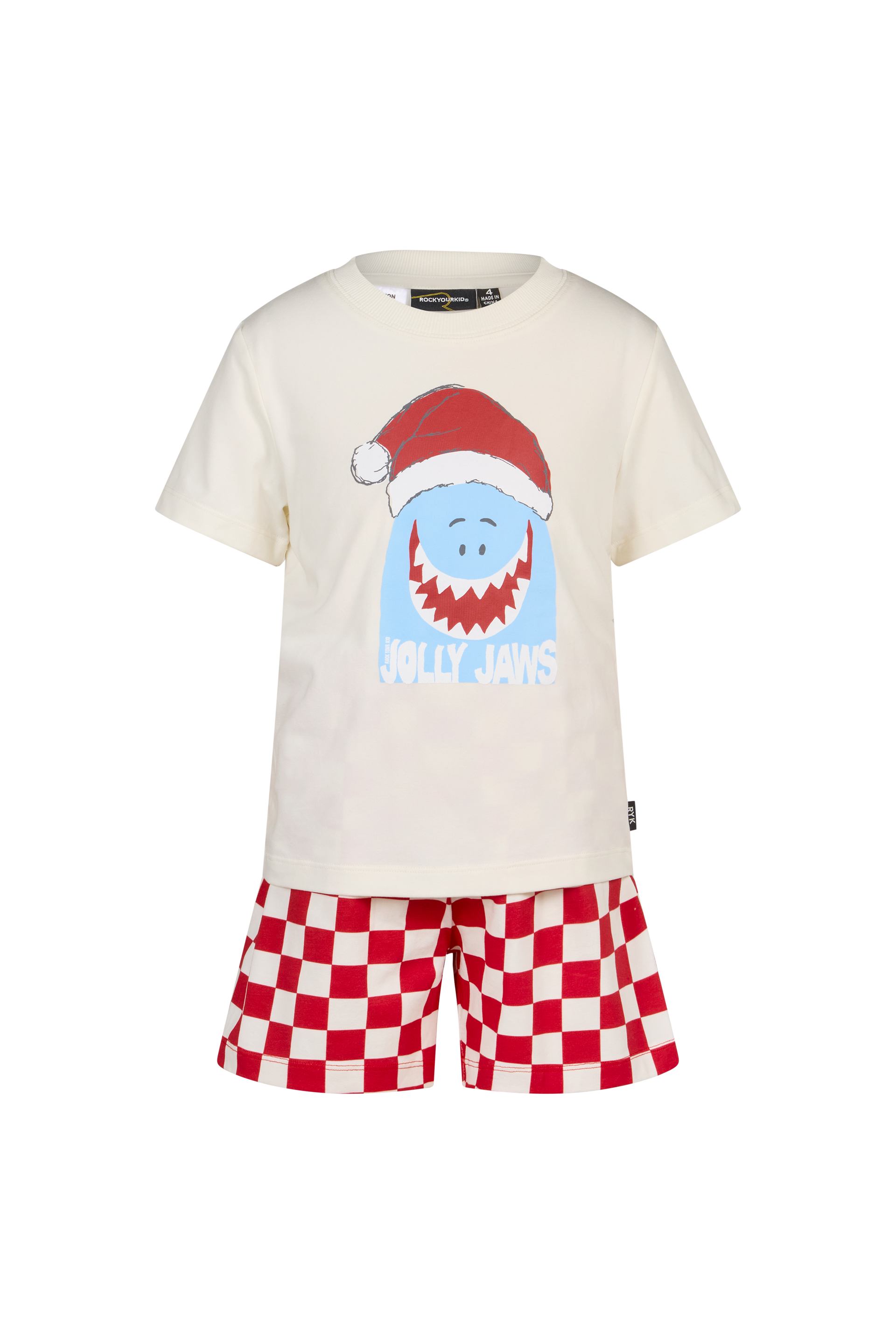SANTA JAWS PJ SLEEP SET