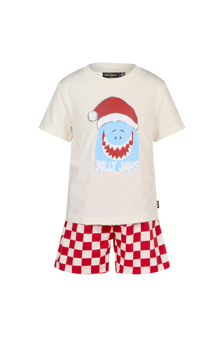 SANTA JAWS PJ SLEEP SET