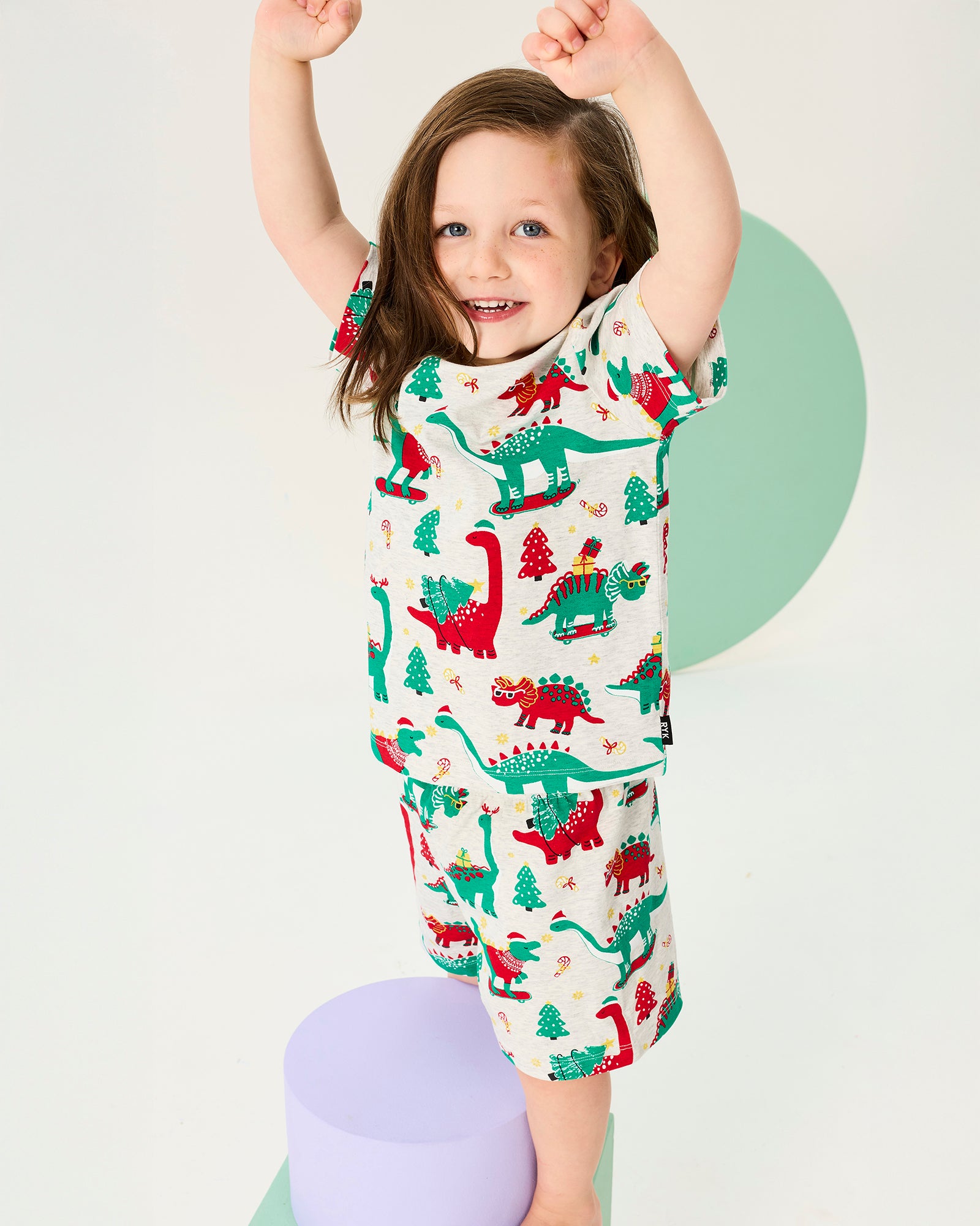JURASSIC JIGGLE PJ SLEEP SET