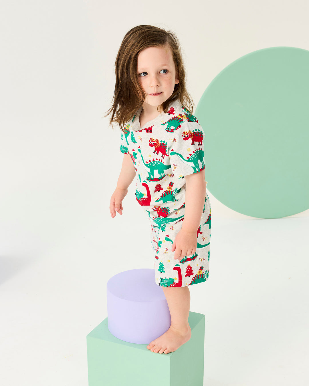 JURASSIC JIGGLE PJ SLEEP SET
