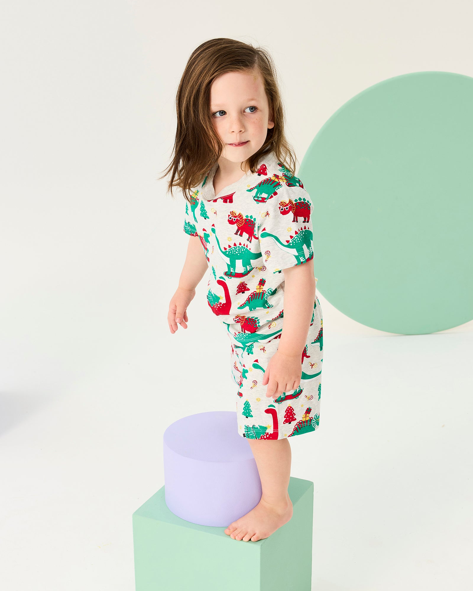 JURASSIC JIGGLE PJ SLEEP SET
