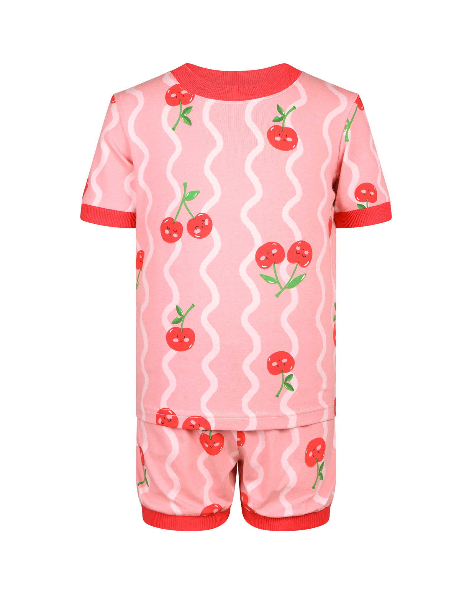 CHERRY SQUIGGLE FRIDA PJ SLEEP SET