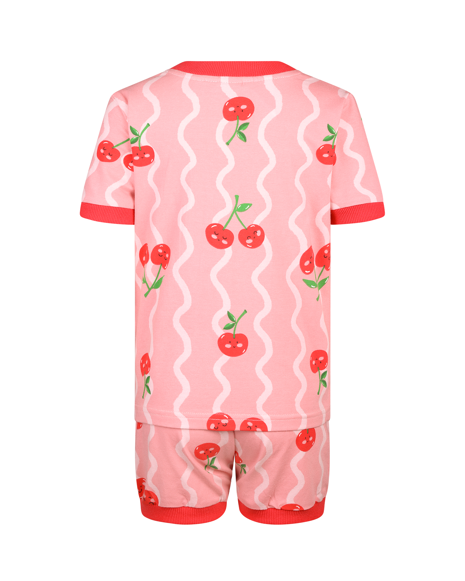 CHERRY SQUIGGLE FRIDA PJ SLEEP SET