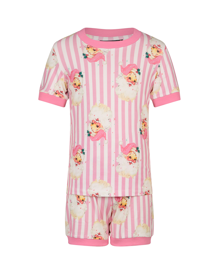 SANTA CANDY CANE STRIPE FRIDA PJ SLEEP SET