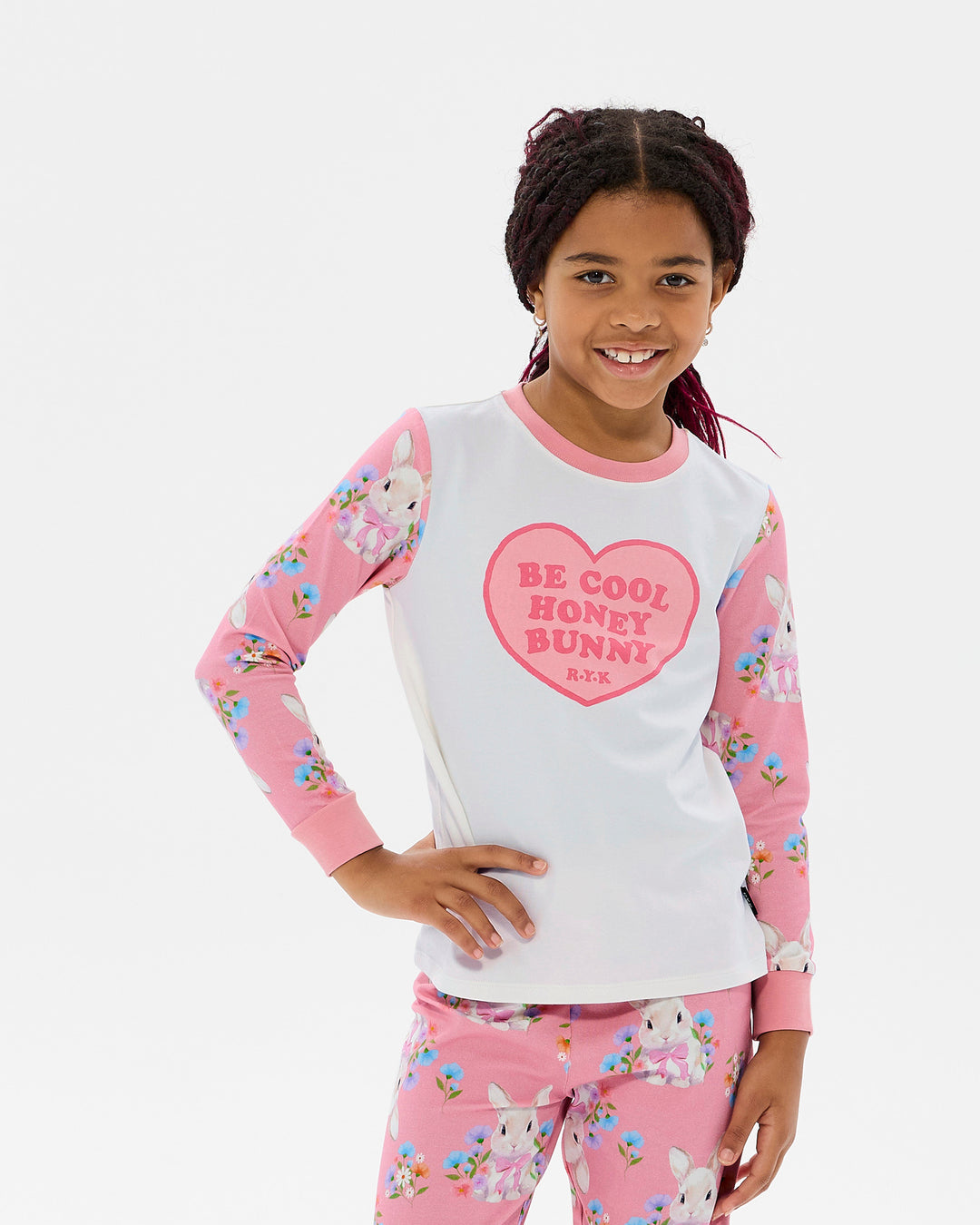 HONEY BUNNY LONG SLEEVE BELLE SLEEP SET | Rock Your Baby