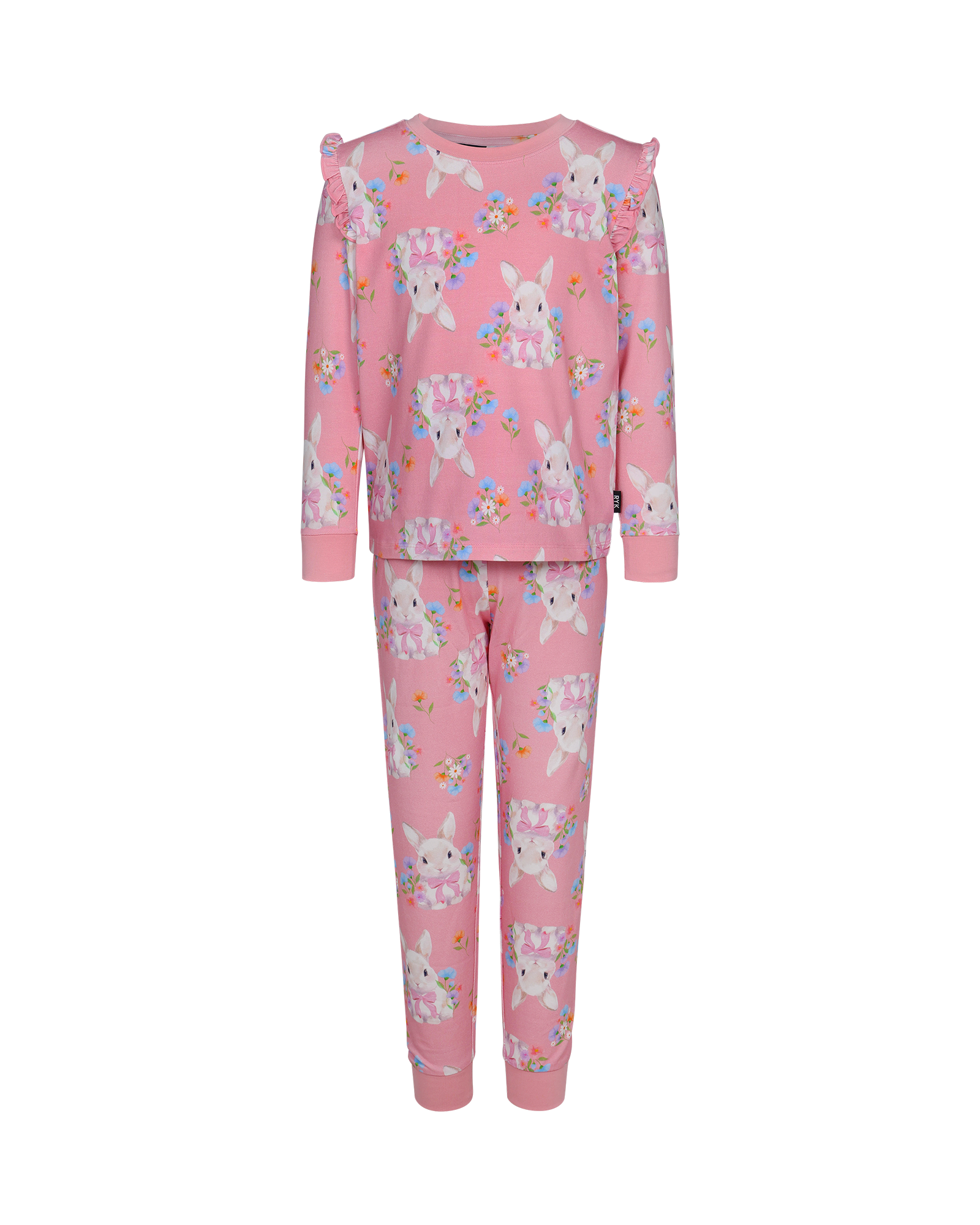 HUNNY BUNNY FRILL LONG SLEEVE ALICE SLEEP SET | Rock Your Baby