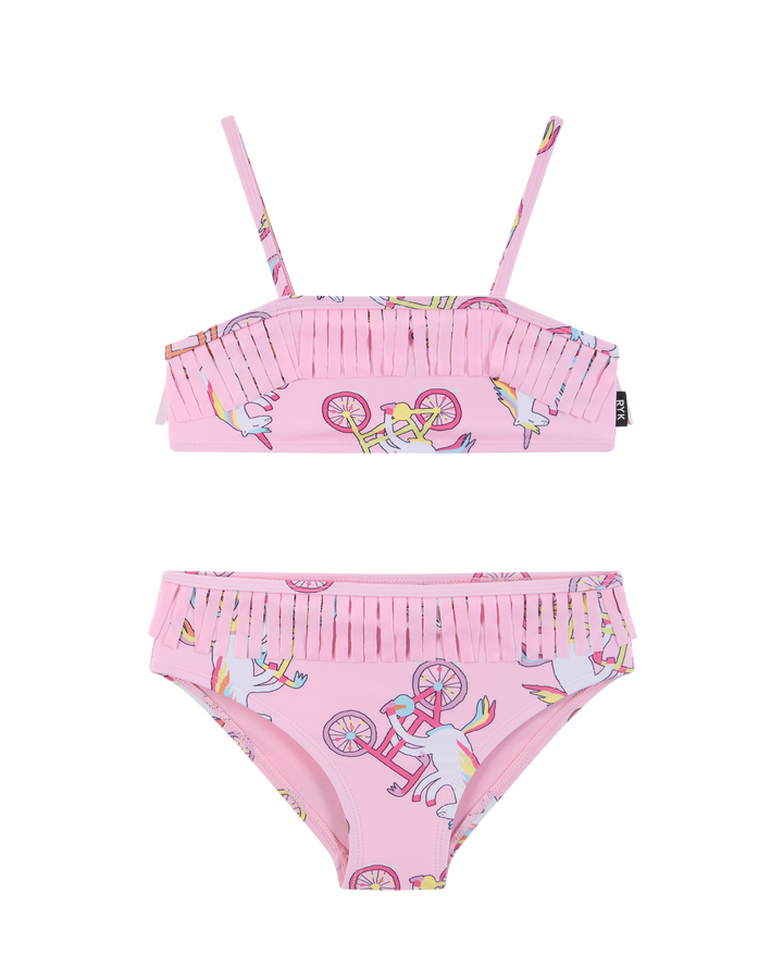 UNICORN BIKES FUNKY FRINGE BIKINI SET | Rock Your Baby