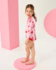 CHERRY ICE CREAM LONG SLEEVE PRETTY PADDLE SUIT