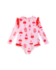 CHERRY ICE CREAM LONG SLEEVE PRETTY PADDLE SUIT