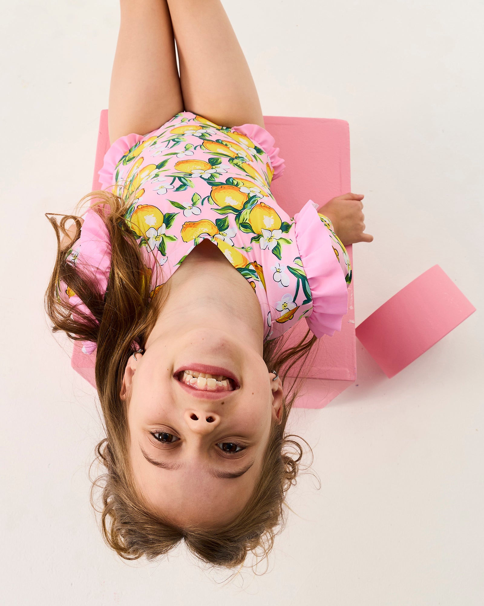 LEMON RESORT LONG SLEEVE PRETTY PADDLE SUIT