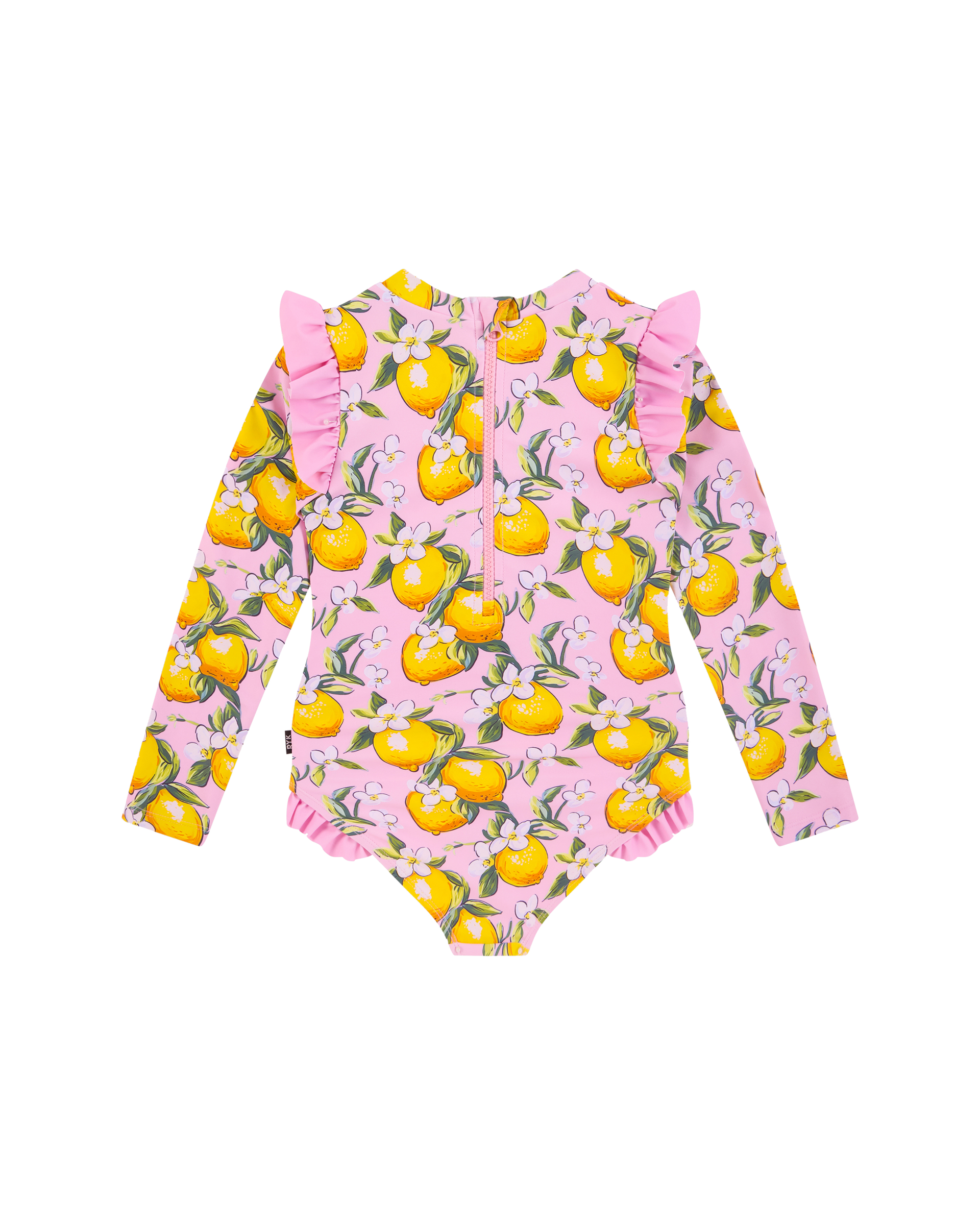 LEMON RESORT LONG SLEEVE PRETTY PADDLE SUIT