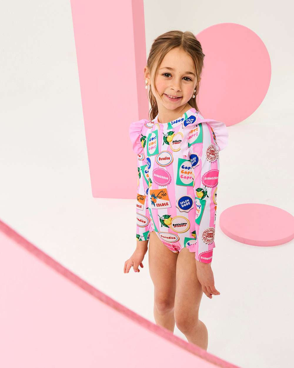 PARADISO LONG SLEEVE PRETTY PADDLE SUIT | Rock Your Baby