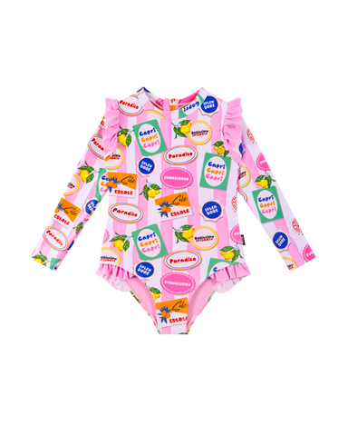 PARADISO LONG SLEEVE PRETTY PADDLE SUIT