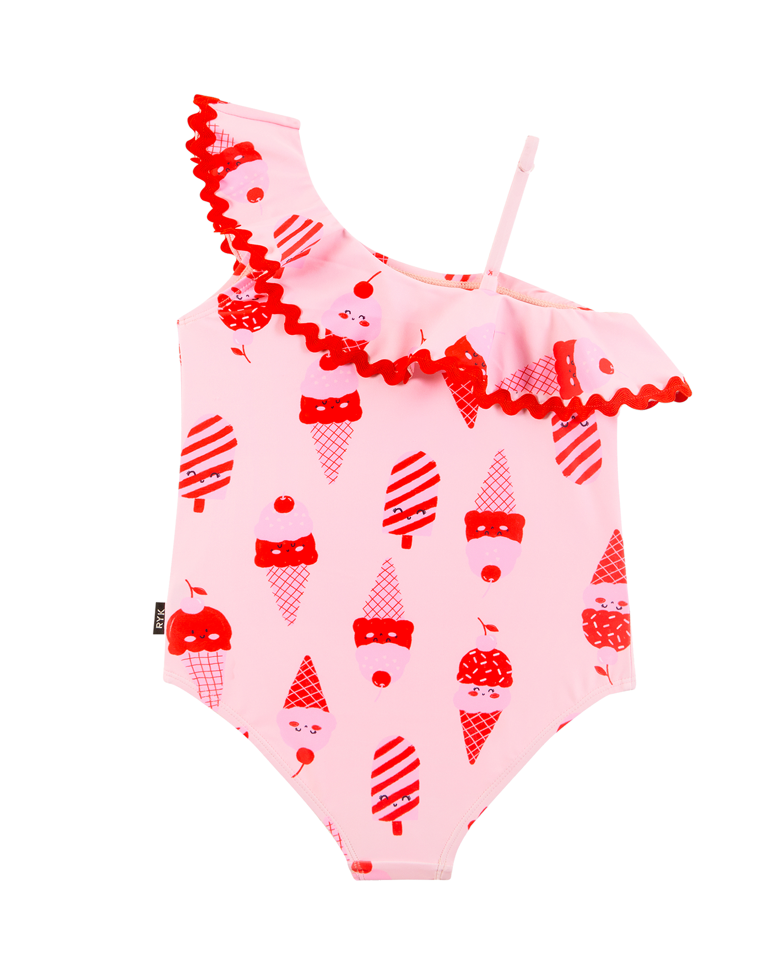 CHERRY ICE CREAM SHELLY ONE PIECE SWIM SUIT