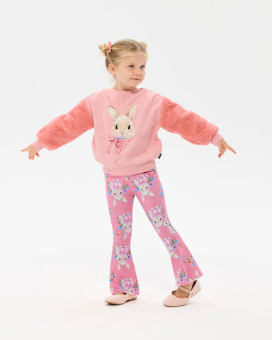 HUNNY BUNNY FUZZY SWEATSHIRT