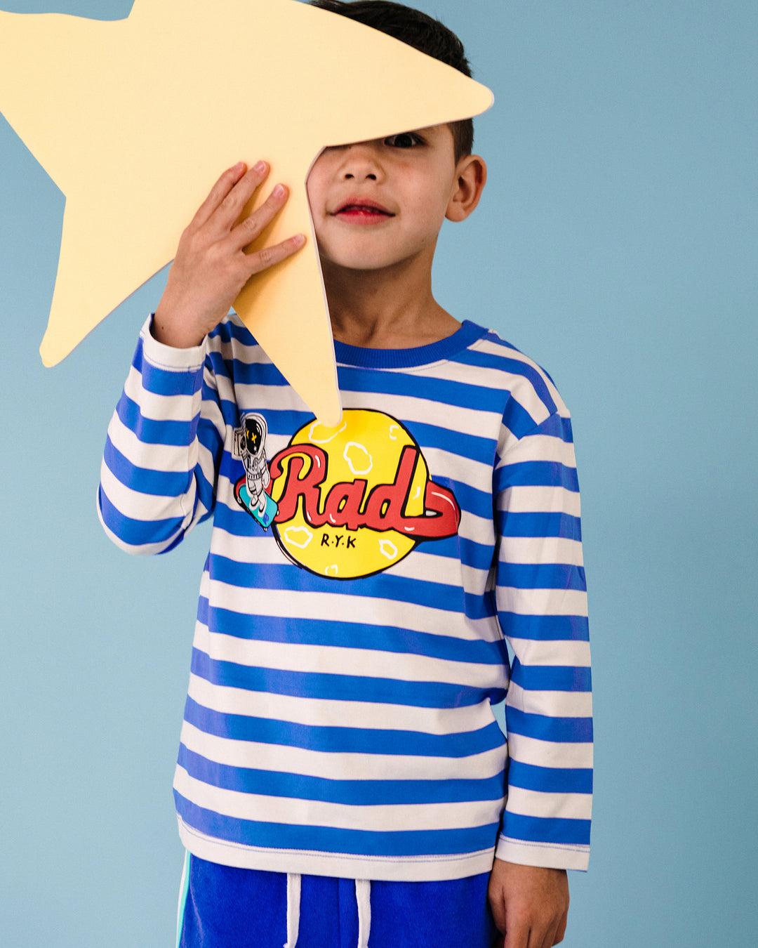 PLANET RAD STRIPE LONG SLEEVE T-SHIRT