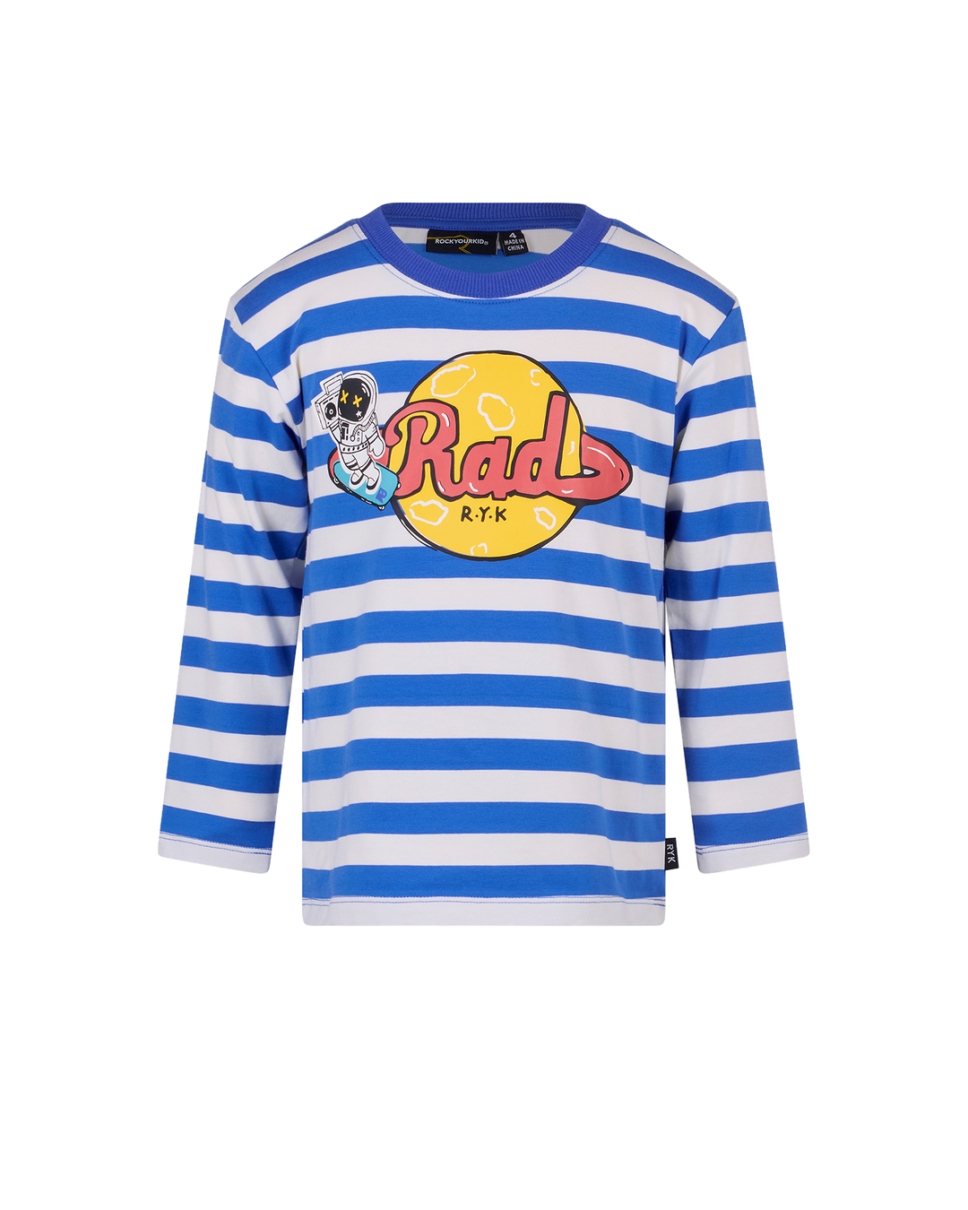 PLANET RAD STRIPE LONG SLEEVE T-SHIRT | Rock Your Baby