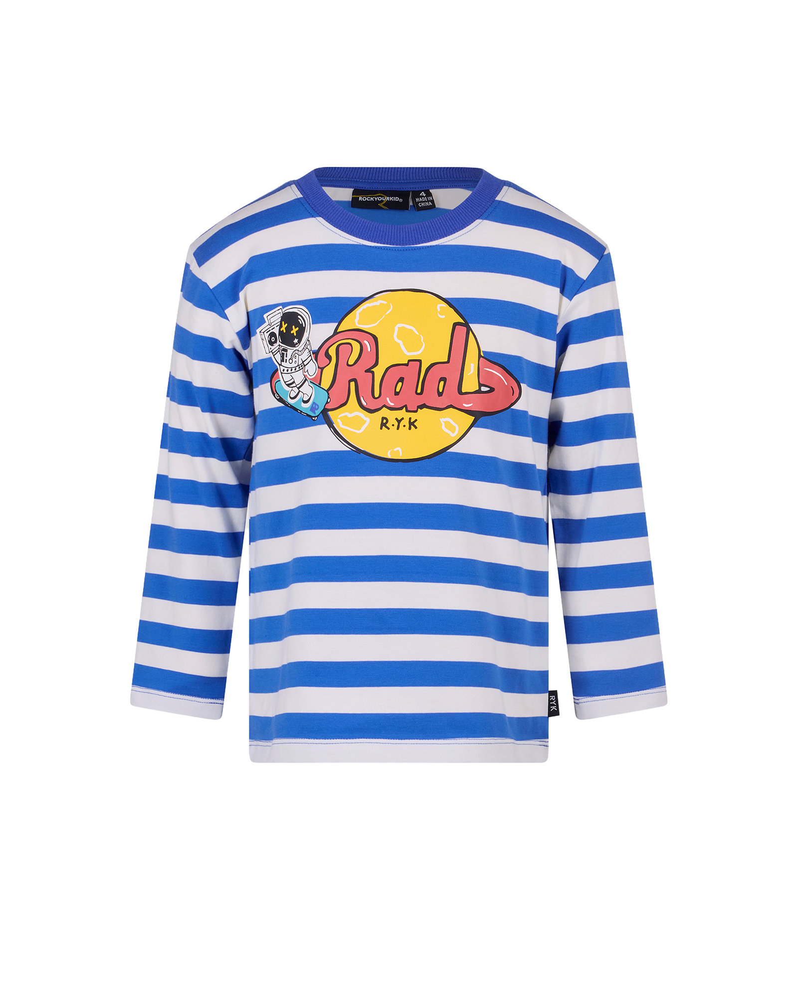 PLANET RAD STRIPE LONG SLEEVE T-SHIRT | Rock Your Baby