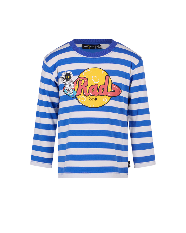 PLANET RAD STRIPE LONG SLEEVE T-SHIRT | Rock Your Baby