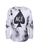 ACE SPADE LONG SLEEVE TIE DYE T-SHIRT