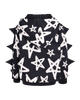 GRAFFITI FRENCH TERRY SWEATER IN BLACK