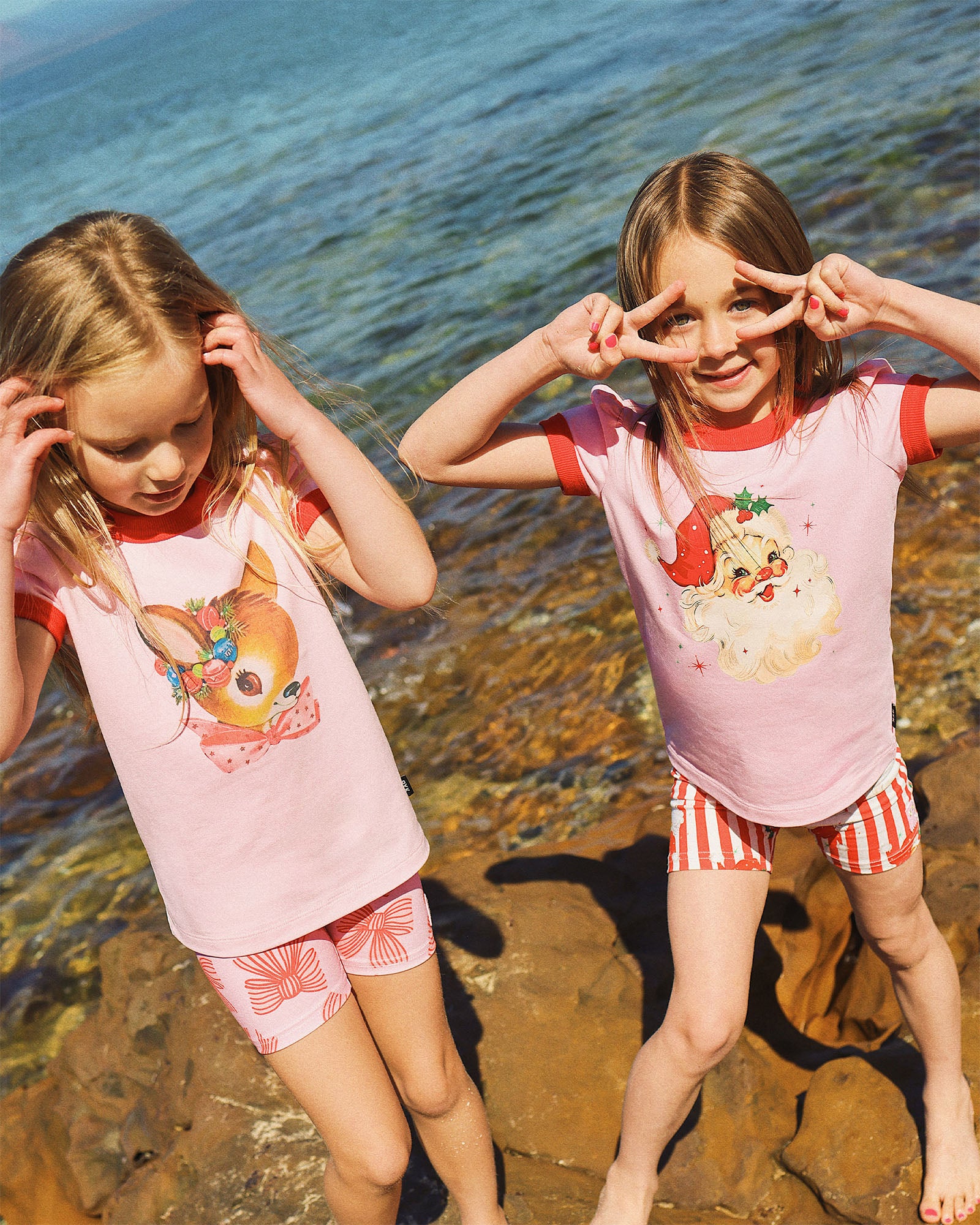 OH DEER SHORT SLEEVE BILLIE RINGER T-SHIRT