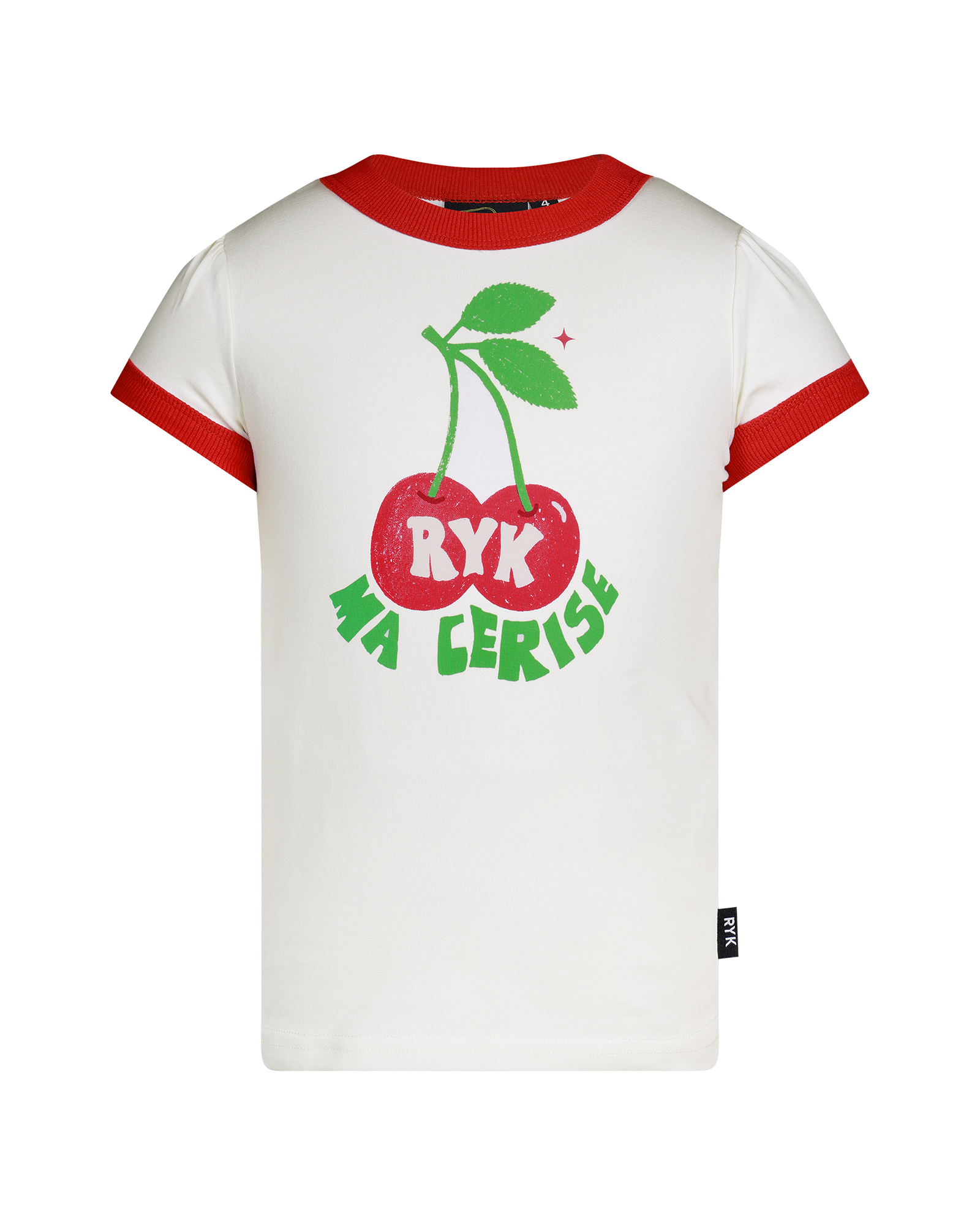 MA CHERISE SHORT SLEEVE BILLIE RINGER T-SHIRT