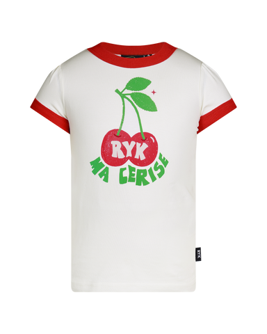 MA CHERISE SHORT SLEEVE BILLIE RINGER T-SHIRT