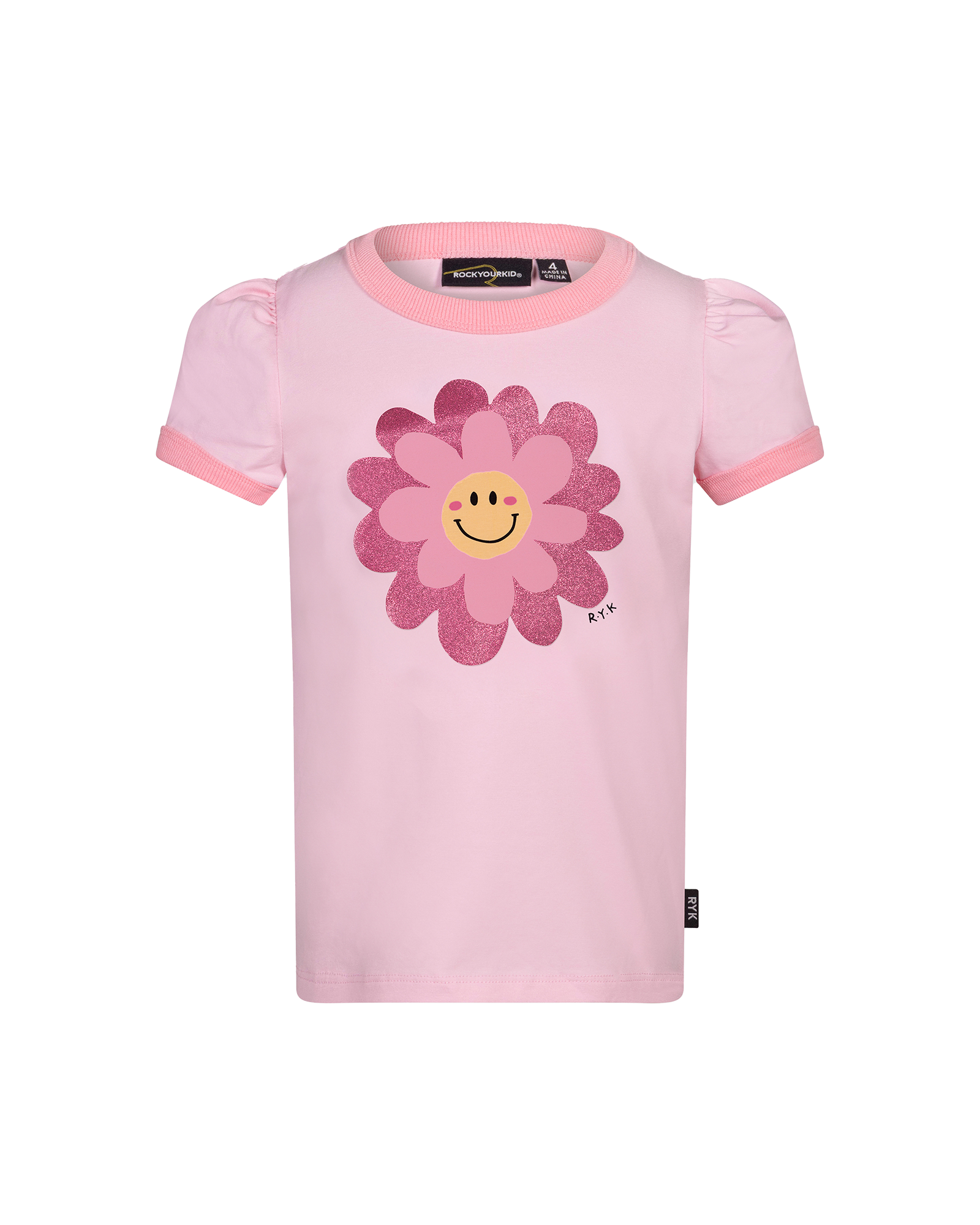 DAISY SMILE SHORT SLEEVE  BILLIE RINGER T-SHIRT