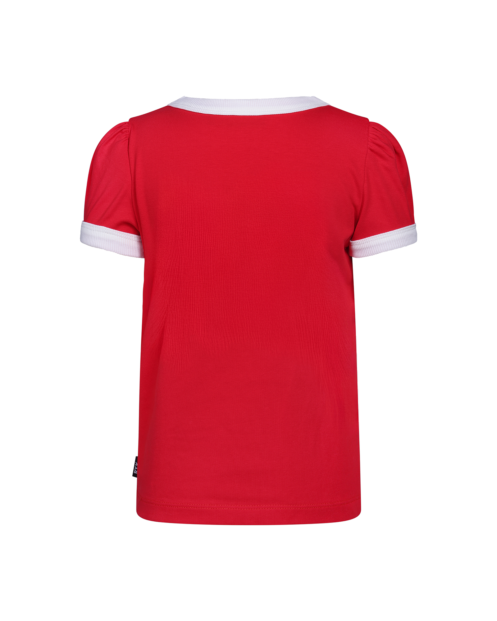 FESTIVE SANTA SHORT SLEEVE BILLIE RINGER T-SHIRT