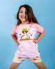 UNICORN BIKE SHORT SLEEVE KYLIE RAGLAN T-SHIRT