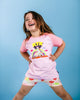 UNICORN BIKE SHORT SLEEVE KYLIE RAGLAN T-SHIRT