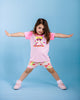 UNICORN BIKE SHORT SLEEVE KYLIE RAGLAN T-SHIRT