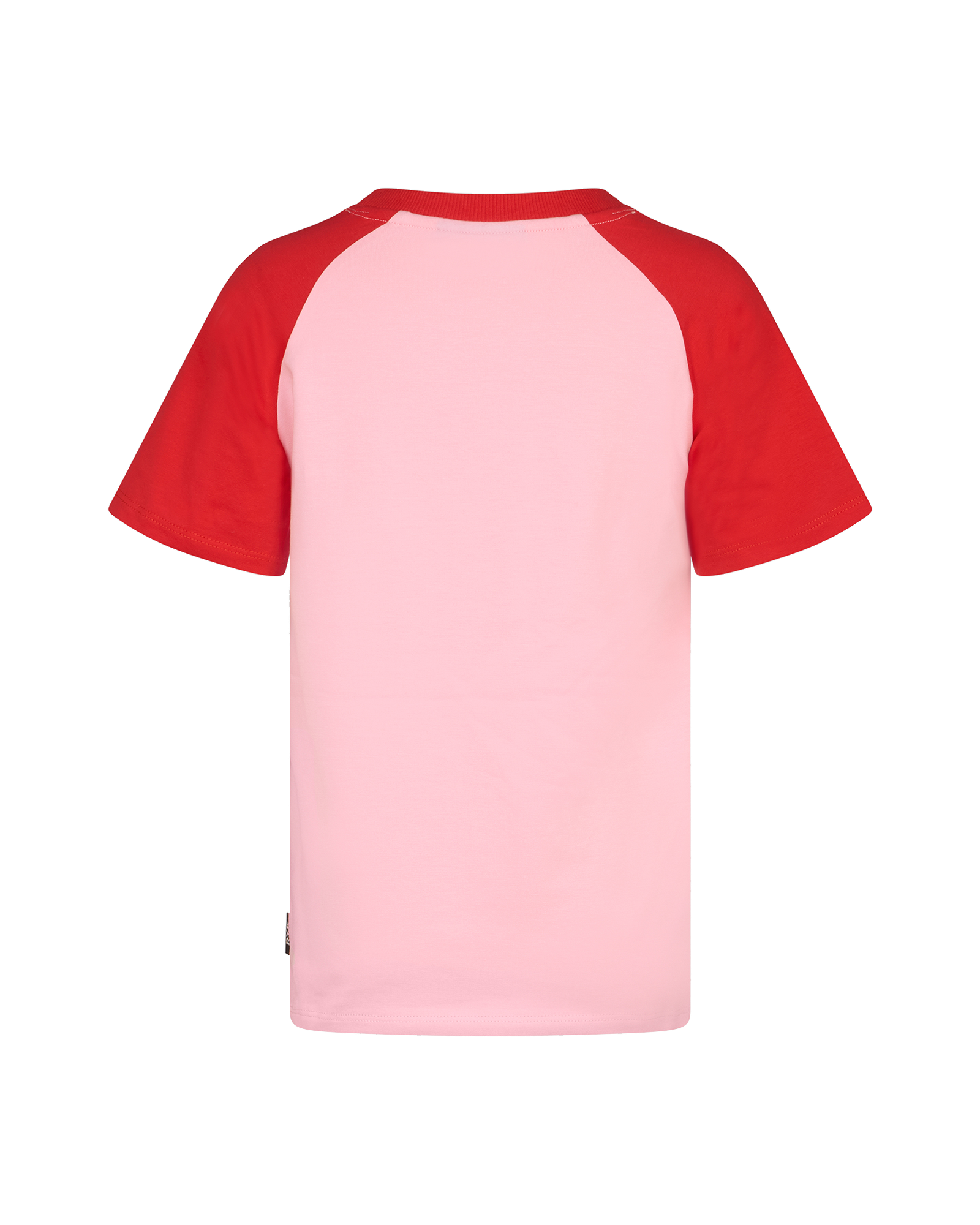 BUBBLEGUM SANTA KYLIE RAGLAN T-SHIRT